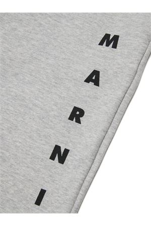 bermuda in cotone grigio MARNI KIDS | M01823M00V00M903